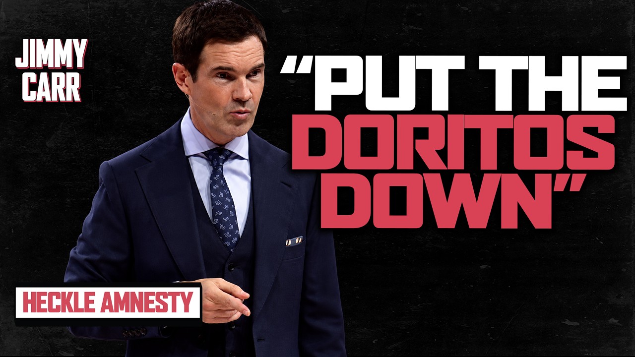 Jimmy Carr Crowd Work: Audience Member's Snack Break Becomes Jimmy's Next Target