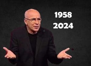 יעקב כהן ז"ל - צילום מסך מתוך התוכנית "צחוק מעבודה"